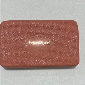 Havaianas Coral Pink Textured Cosmetic Pouch